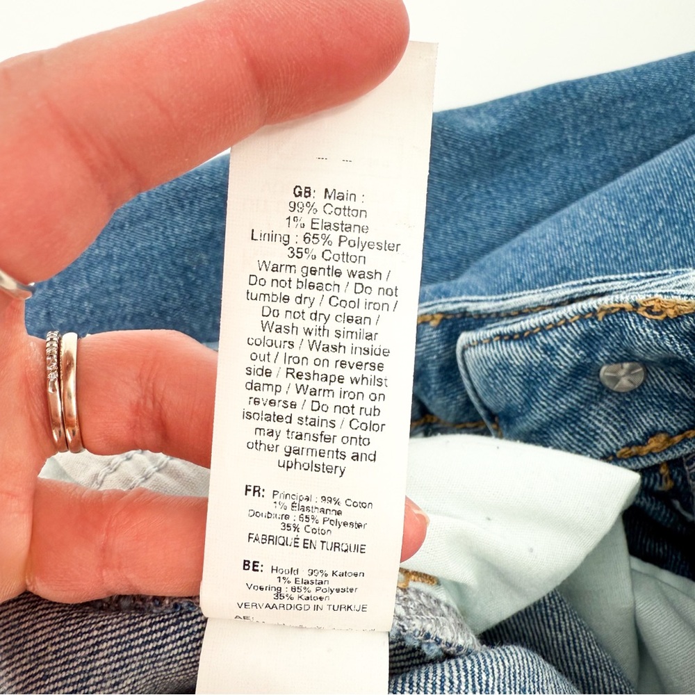 NWT New Look Curves High Rise Bootcut Jeans Size 14 - Picture 11 of 13